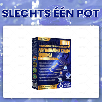 IOWOL® Nachtelijke Vetverbrandingspatches! Geen pillen, geen verspilling, geen gedoe & 100% resultaat.